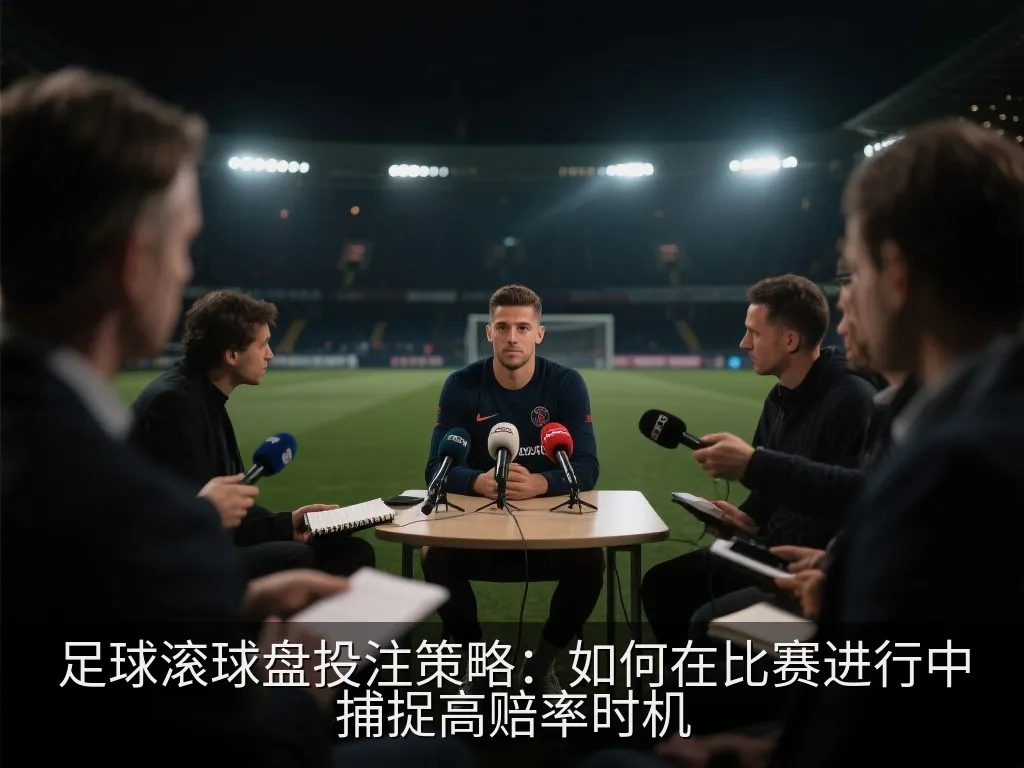 足球滚球盘投注策略：如何在比赛进行中捕捉高赔率时机